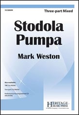 Stodola Pumpa Three-Part Mixed choral sheet music cover